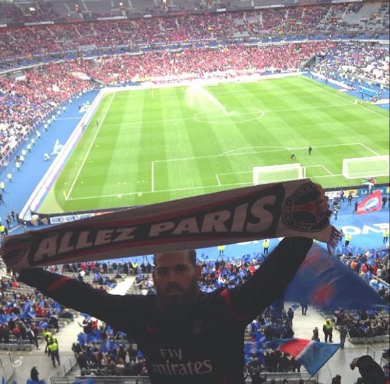 Bram P. bij Paris Saint-Germain – Stade Rennes