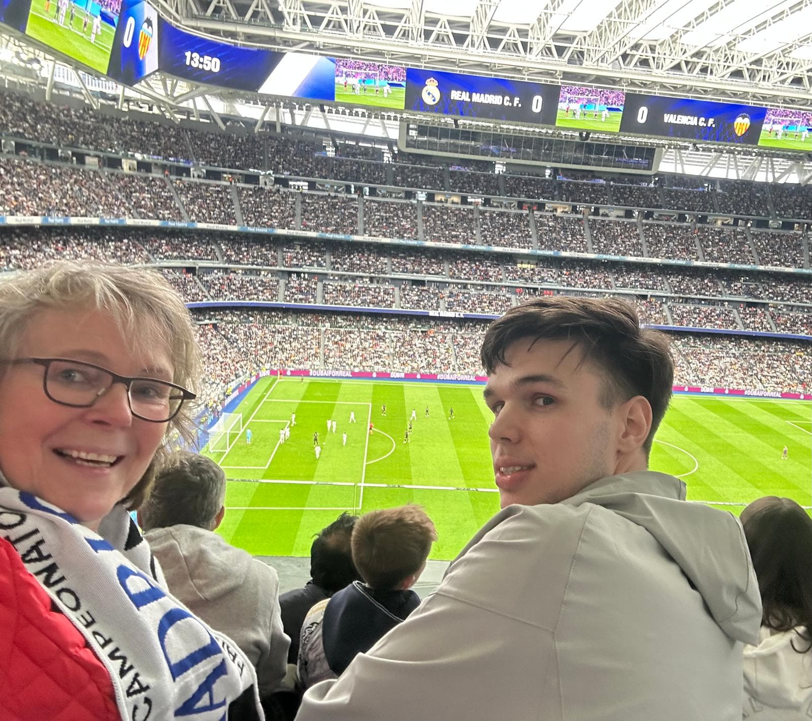 Jennet H. bij Real Madrid – Valencia