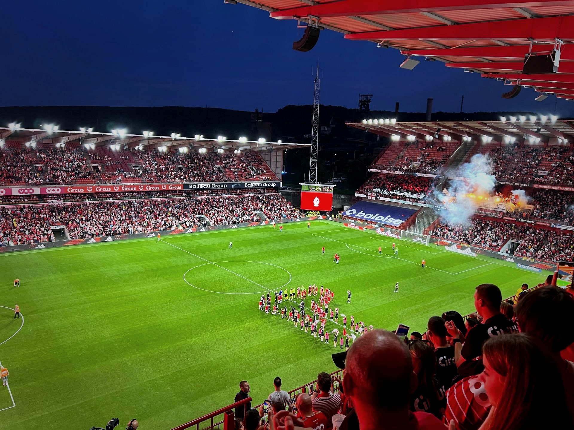 Standard Liège voetbalreis
